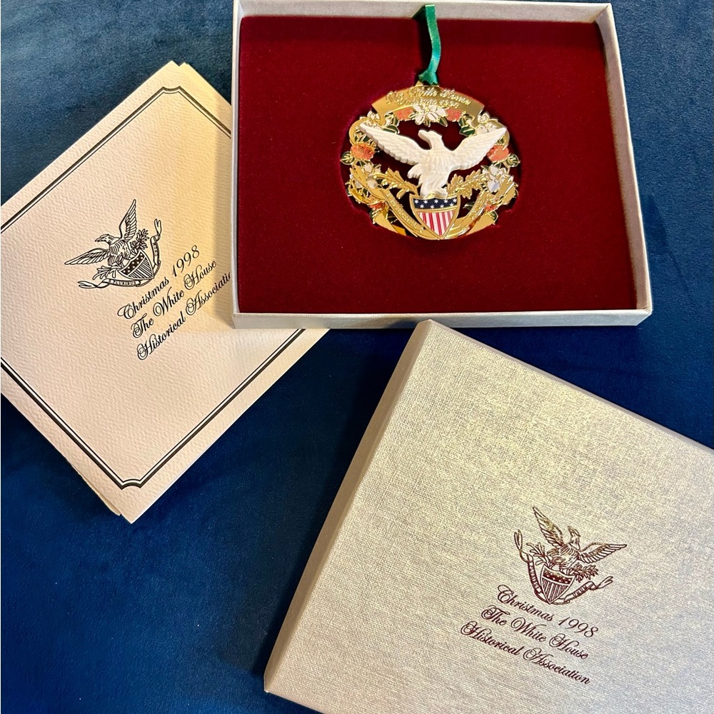 1998 WHITE HOUSE CHRISTMAS ORNAMENT